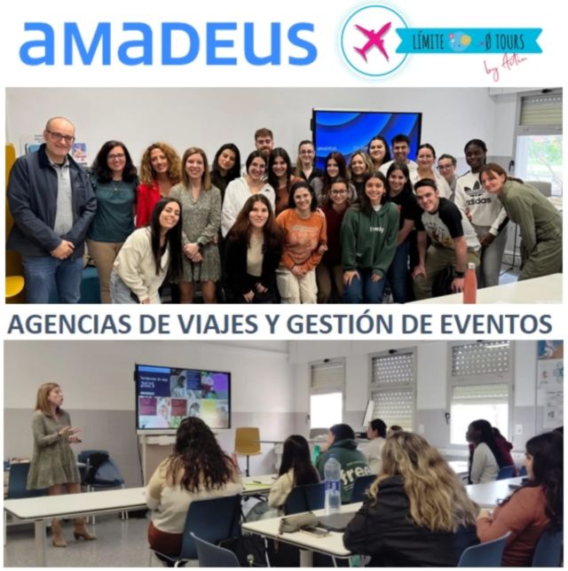 Estudiantes del CFGS de Agencias de Viajes y Gestión de Eventos reciben la visita de Sara Candelas responsable de formación de Amadeus para España y Latinoamérica. Amadeus es una empresa global que proporciona soluciones tecnológicas avanzadas para la industria del viaje que opera en más de 190 países y cuenta con 21.500 profesionales. CIPFP Mislata certifica la formación que reciben los estudiantes en segundo curso de AVGE de esta herramienta clave del sector turístico.
https://amadeus.com/es
#cipfpmislata
#formaciónprofesional
#fponfire #agenciasdeviajes